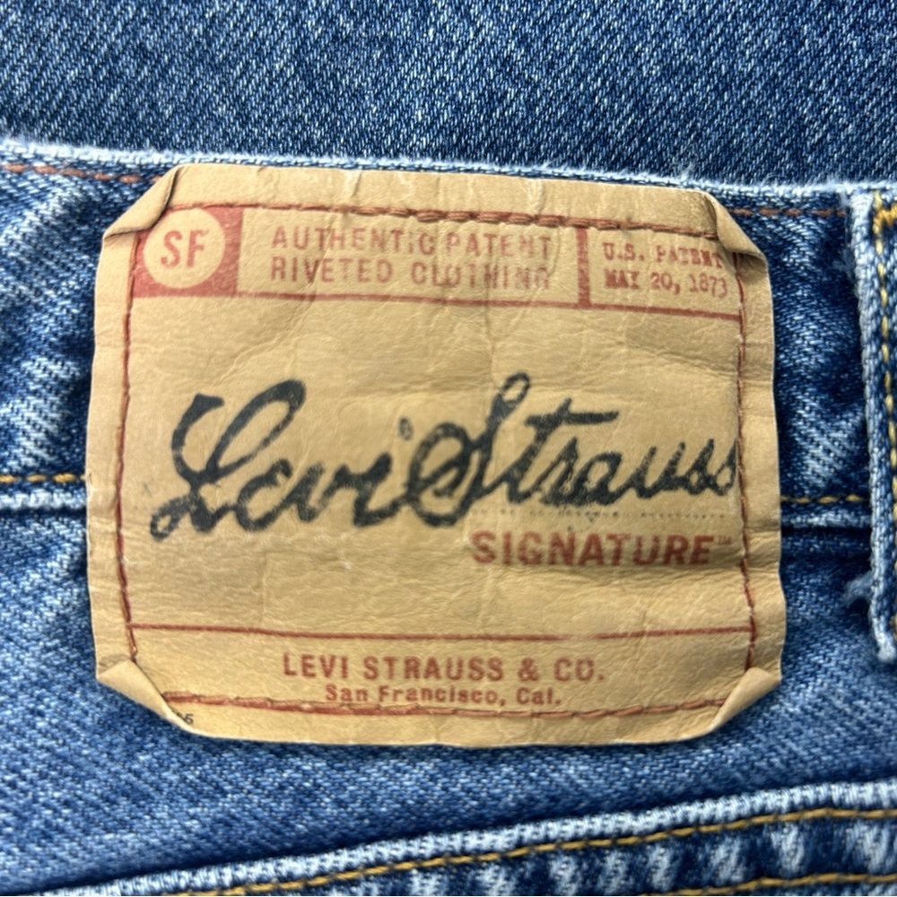 Levi Strauss Signature Relaxed Fit Jeans Size 40 X 30 - Picture 5 of 11